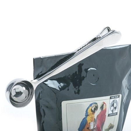 Stainless Coffee Scoop With Bag Clip