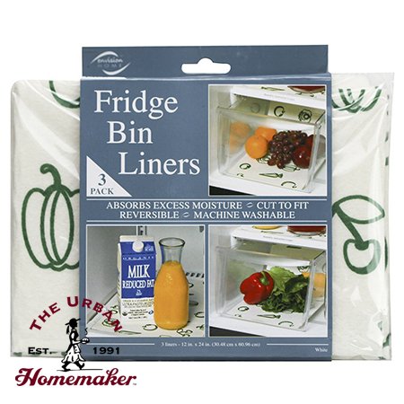 Fridge Bin Liners, 3 count