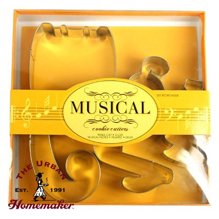 Musical Cookie Cutter Set