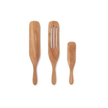 Acacia Wood Spurtle Set