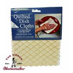 Quilted Dish Cloths, Pack of 3