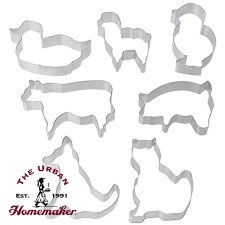 Farm Animal Cookie Cutter Set