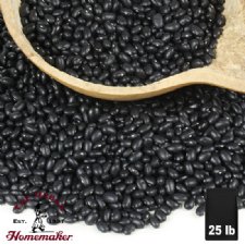 Black Beans, Organic - 25 lb. Bag