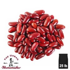 Dark Red Kidney Beans, Organic- 25 lb. Bag