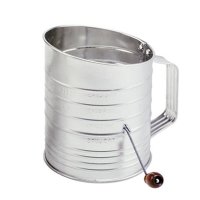 Flour Sifter - Stainless Steel, Rotary
