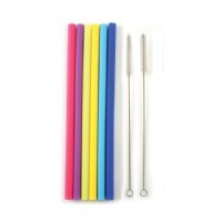 Reusable Jumbo Silicone Straws