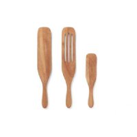 Acacia Wood Spurtle Set