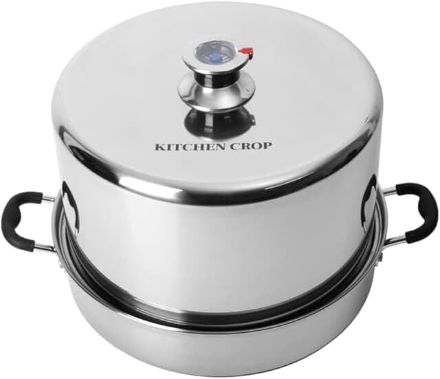 Kitchen Crop Stainless Steel Steam Canner