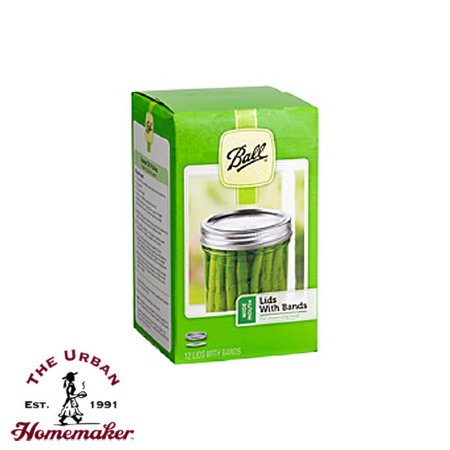 Wide Mouth Canning Lids With Bands, Ball