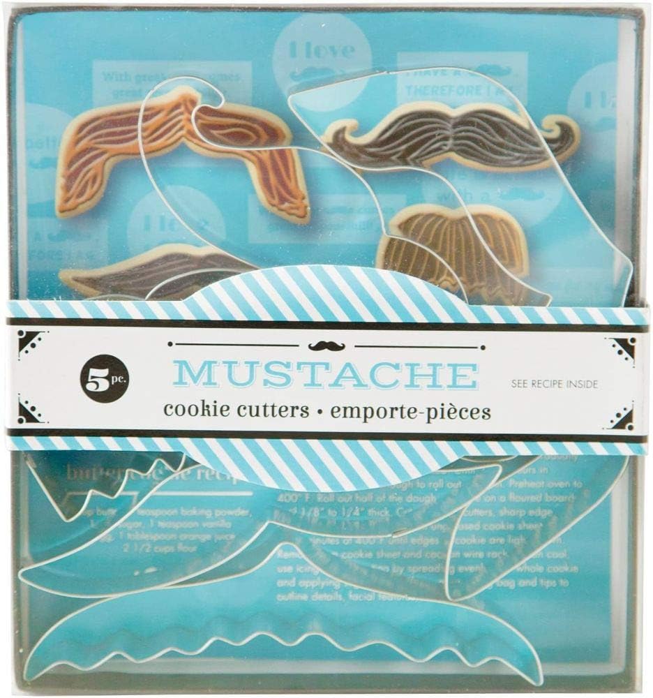 Mustache Cookie Cutter Set
