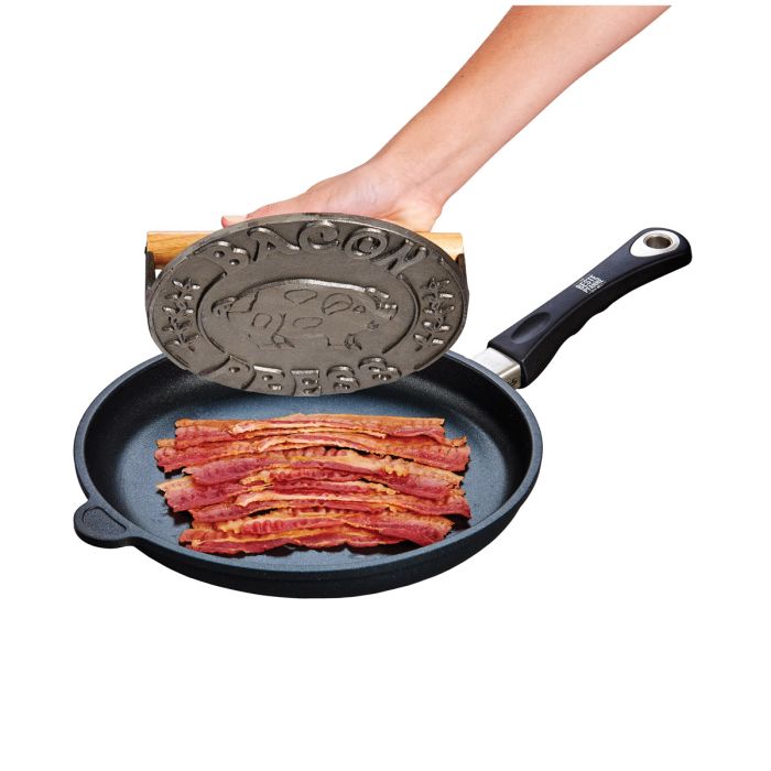Cast Iron Bacon Press