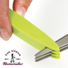Triple Blade Herb Scissors