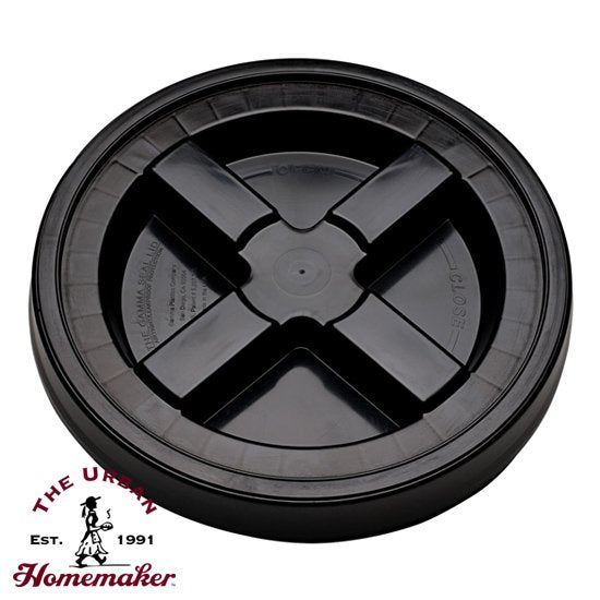 Gamma Seal or Twister Brand Lid 5.0 Black