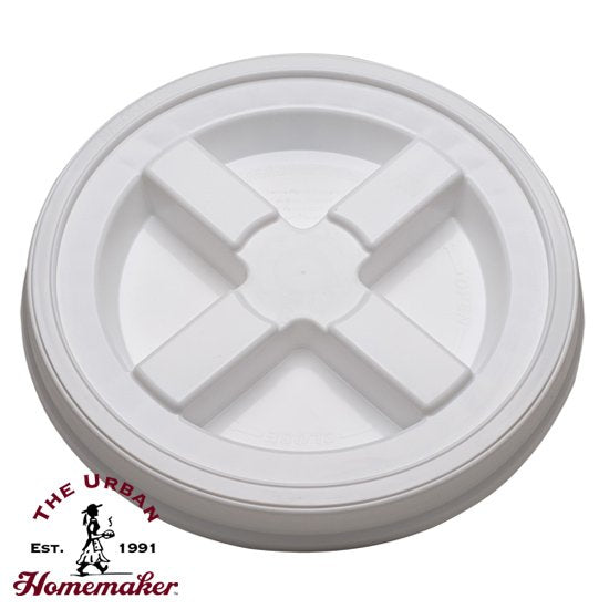 Gamma Seal or Twister Brand Lid 5.0 White