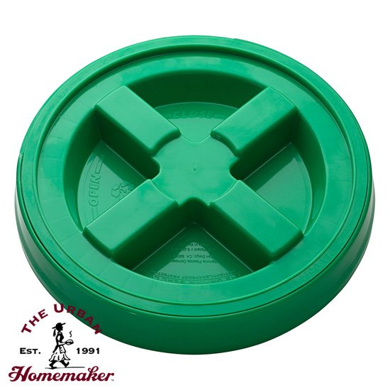Gamma Seal or Twister Brand Lid 5.0 Green