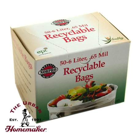Recyclable Bags for Compost Keepers/Pails