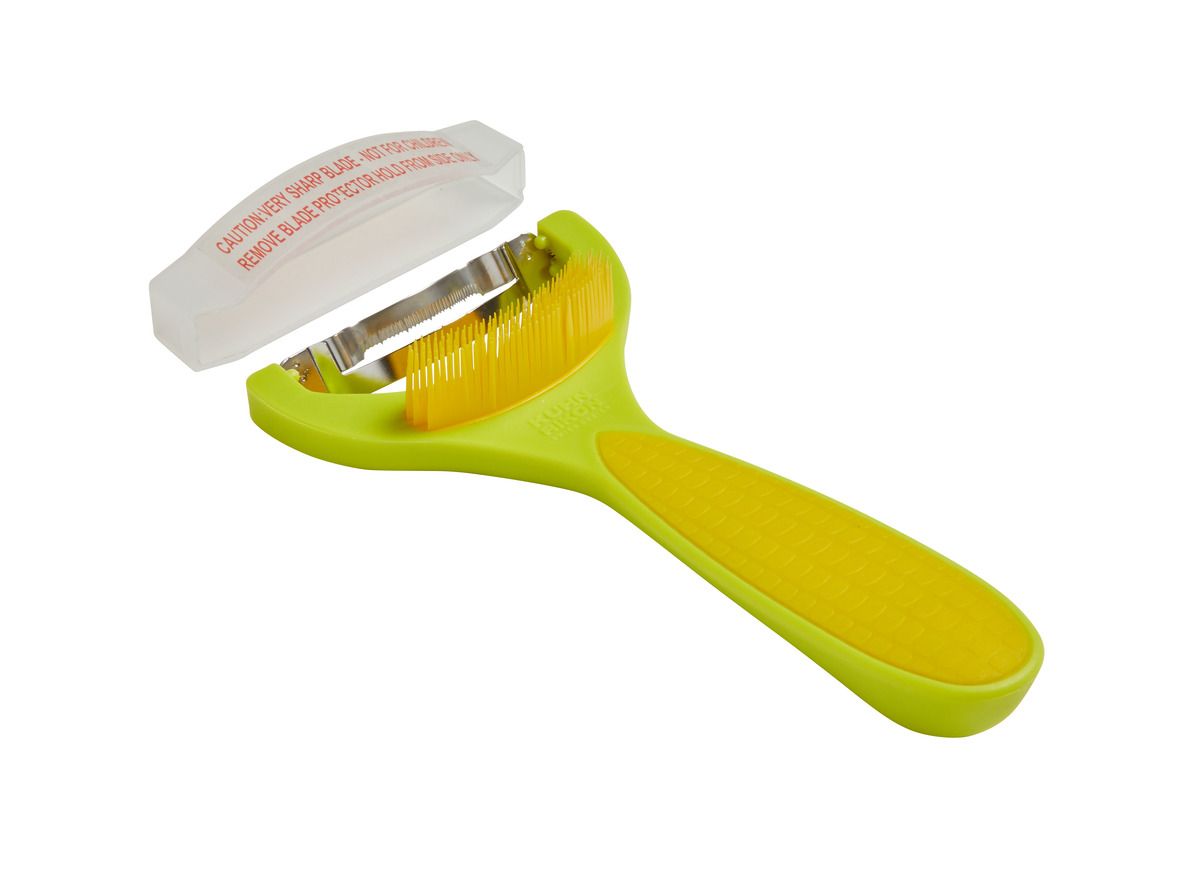 Kuhn Rikon Corn Zipper With Silk Brush
