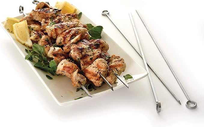12” Stainless Steel Skewers