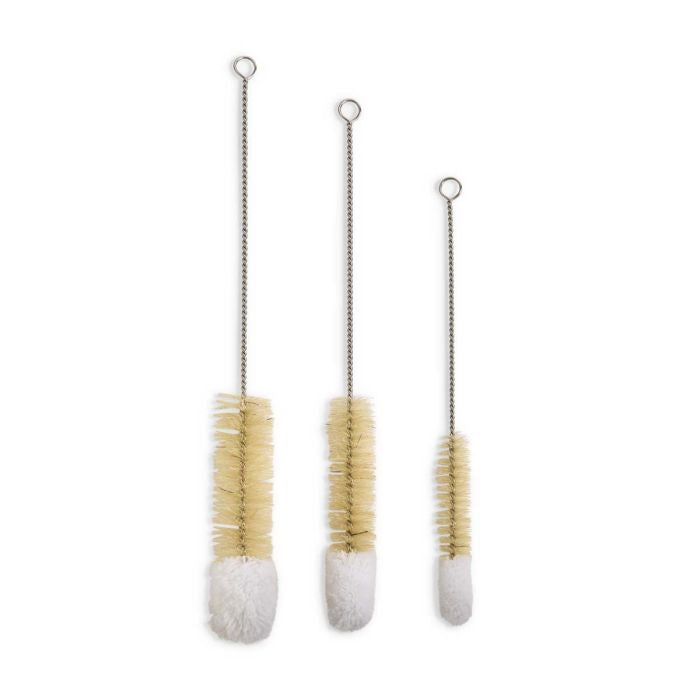 Soft Tipped Cleaning Brushes Set of 3