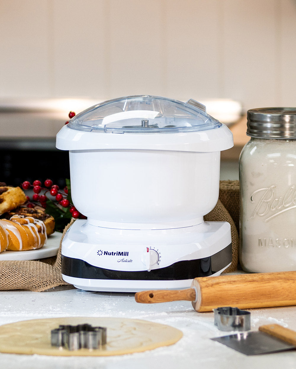NutriMill Artiste Mixer with Baker's Pack