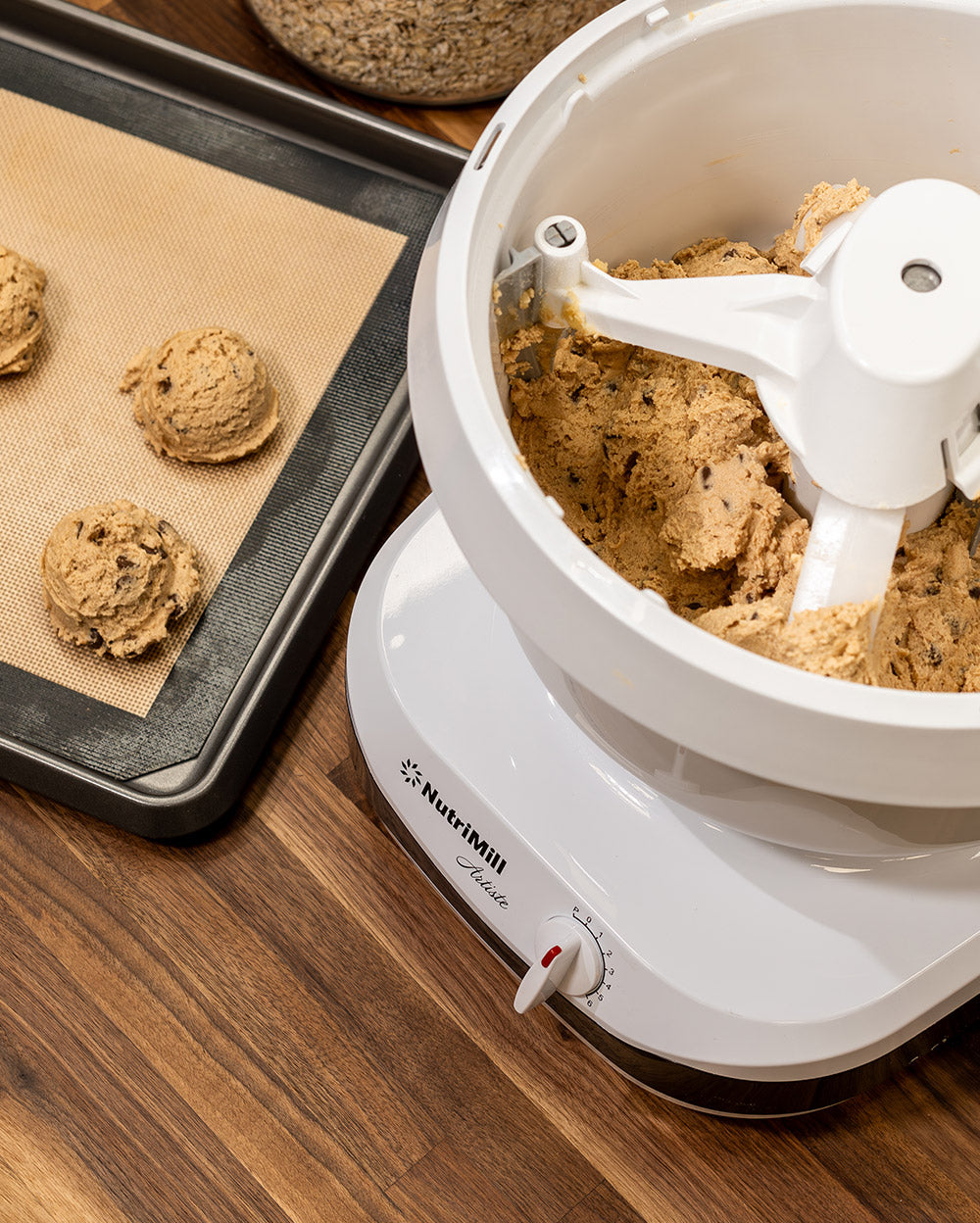 NutriMill Artiste Mixer with Baker's Pack