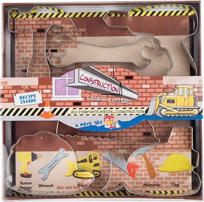 Construction Cookie Cutter Set