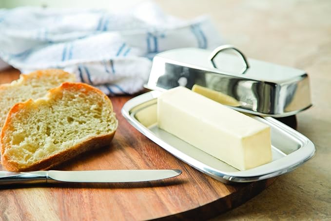 Stainless Steel Butter Dish