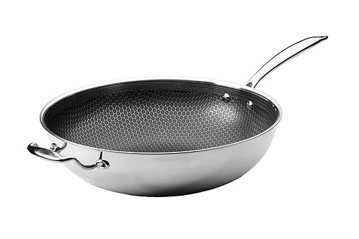 12.5" Wok, Black Cube by Frieling