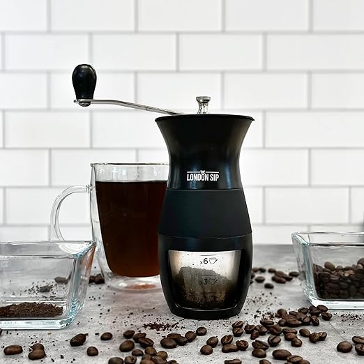 The London Sip Ceramic Burr Coffee Grinder