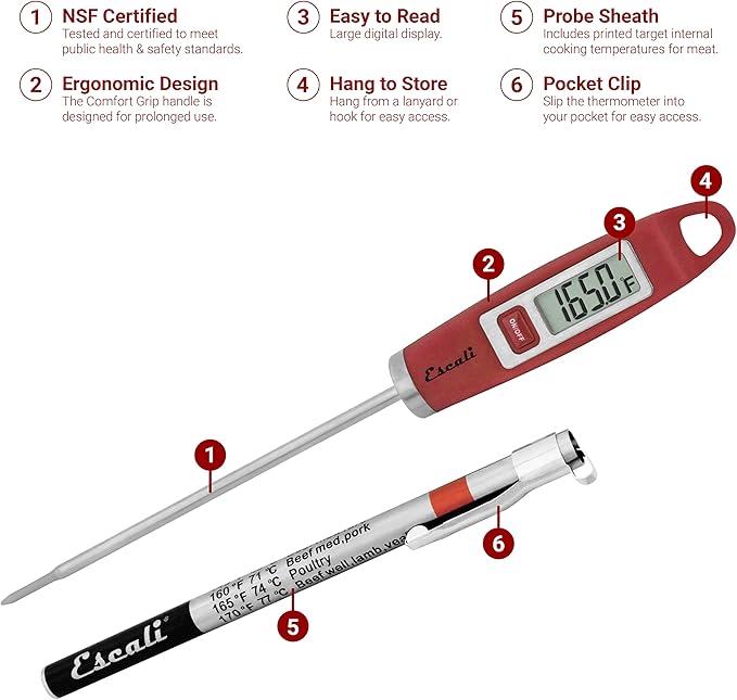 Escali Gourmet Digital Thermometer