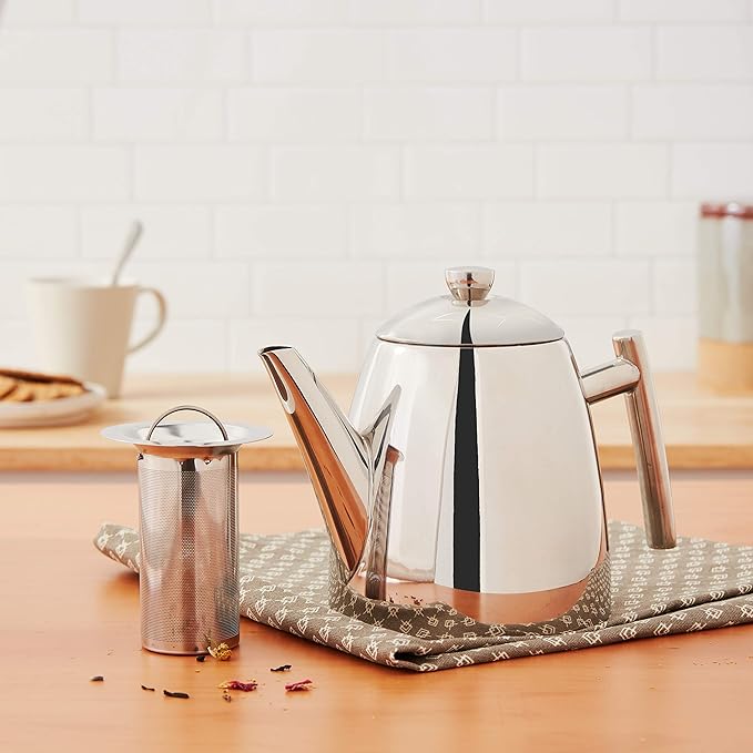 Frieling 34oz Tea Pot with Infuser Basket