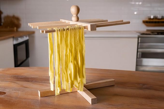 Wood Pasta Drying Rack – The Urban Homemaker