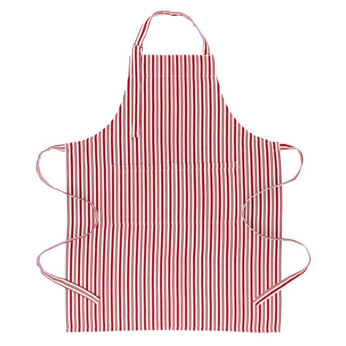 27”x 36” Red Stripe Chef Apron