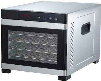 Samson Silent Dehydrator 6 Tray, Stainless