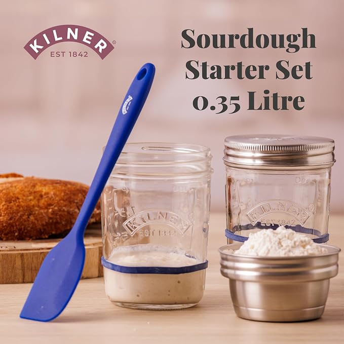 Kilner Glass Sourdough Starter Set