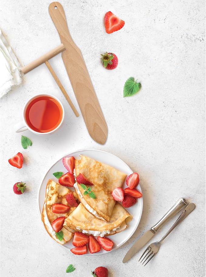 Crepe Spreader And Spatula Set