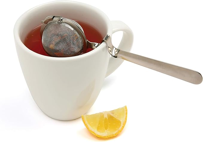Mesh Tea Ball with Cup Rest Handle