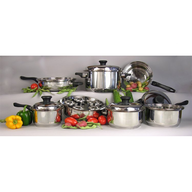 Vapo-Seal 17 pc. Waterless Cookware Set