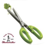 Triple Blade Herb Scissors 