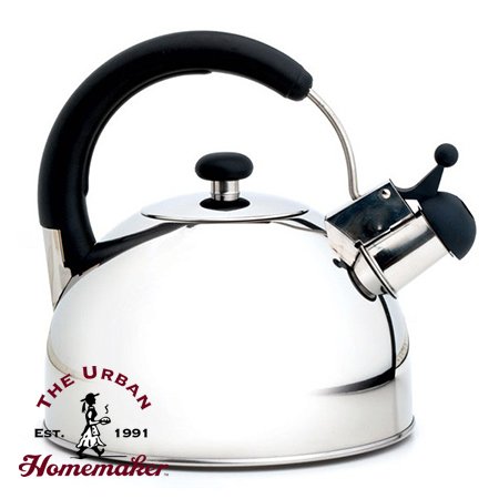 Whistling Stainless Steel Tea Pot 2.6 Quart / 2.5 L Tea Kettle for