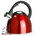 Whistling Tea Kettle, Red