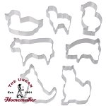 Farm Animal Cookie Cutter Set