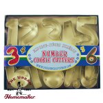 Number Cookie Cutters 