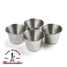 Sauce & Butter Cups, S/S, Set of 4