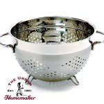 Stainless Steel Colander, Deep, 4Qt