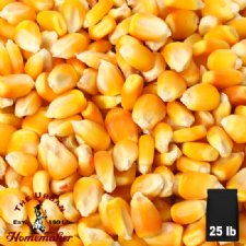 Organic Yellow Corn - 25 lb. Bag