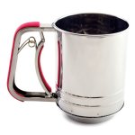 S/S Flour Sifter, 3 Cup