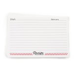 Recipe Cards, 3" x 5"