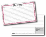 Recipe Cards and Pr...